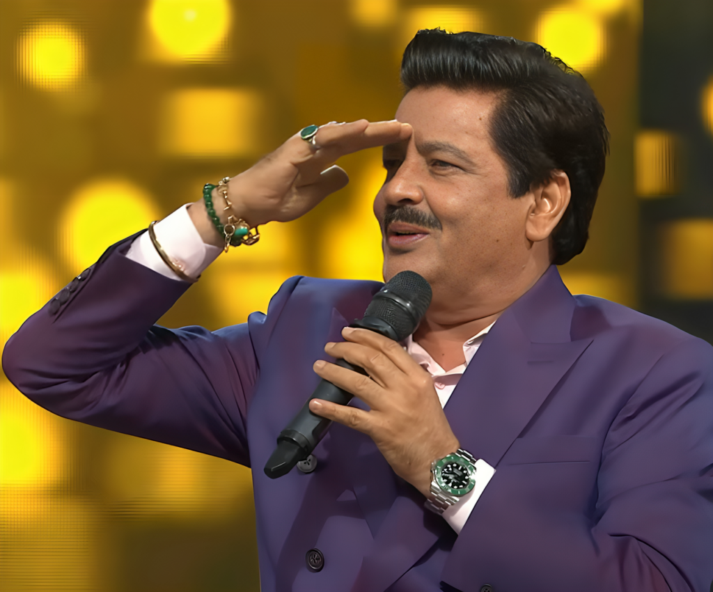 Udit Narayan, Bollywood-Playbacksänger, live