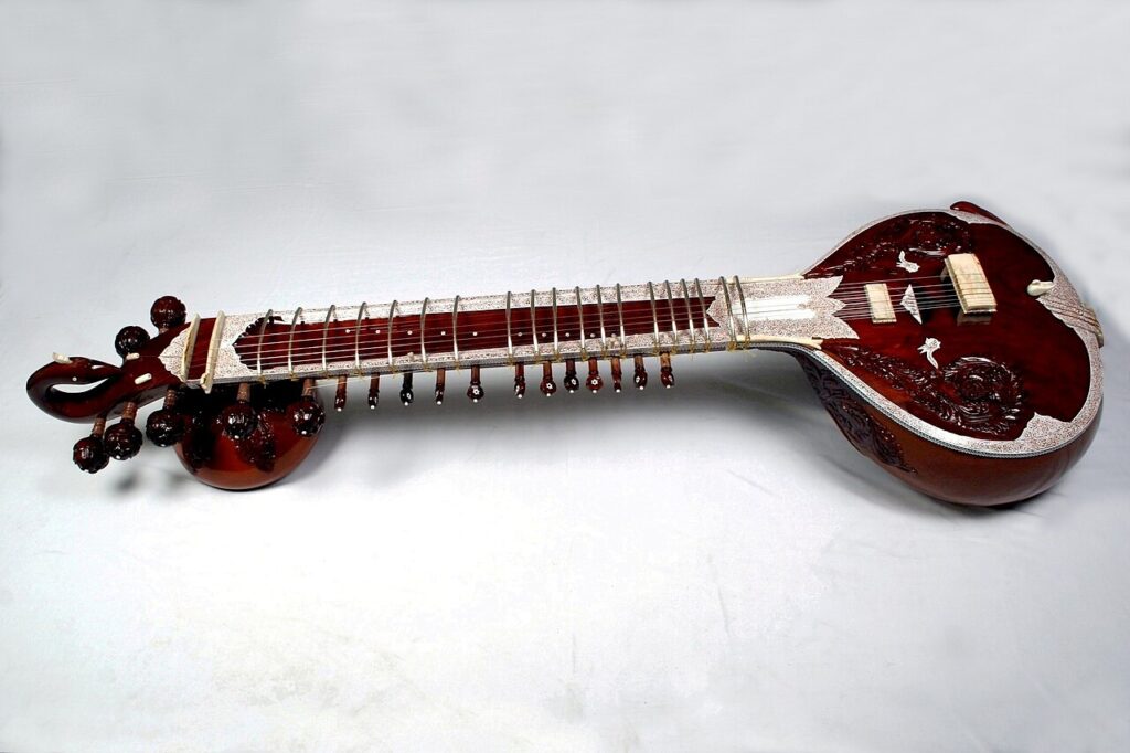 Indisches Saiteninstrument, klassische indische Musik